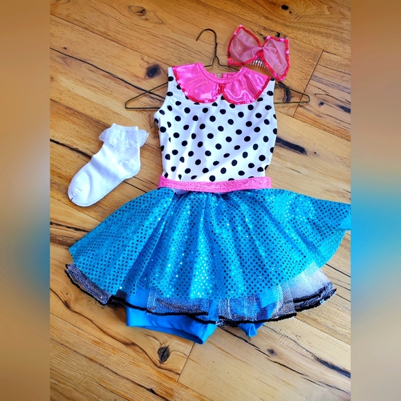Girls size 10 Dance Costume - Picture 1 of 8